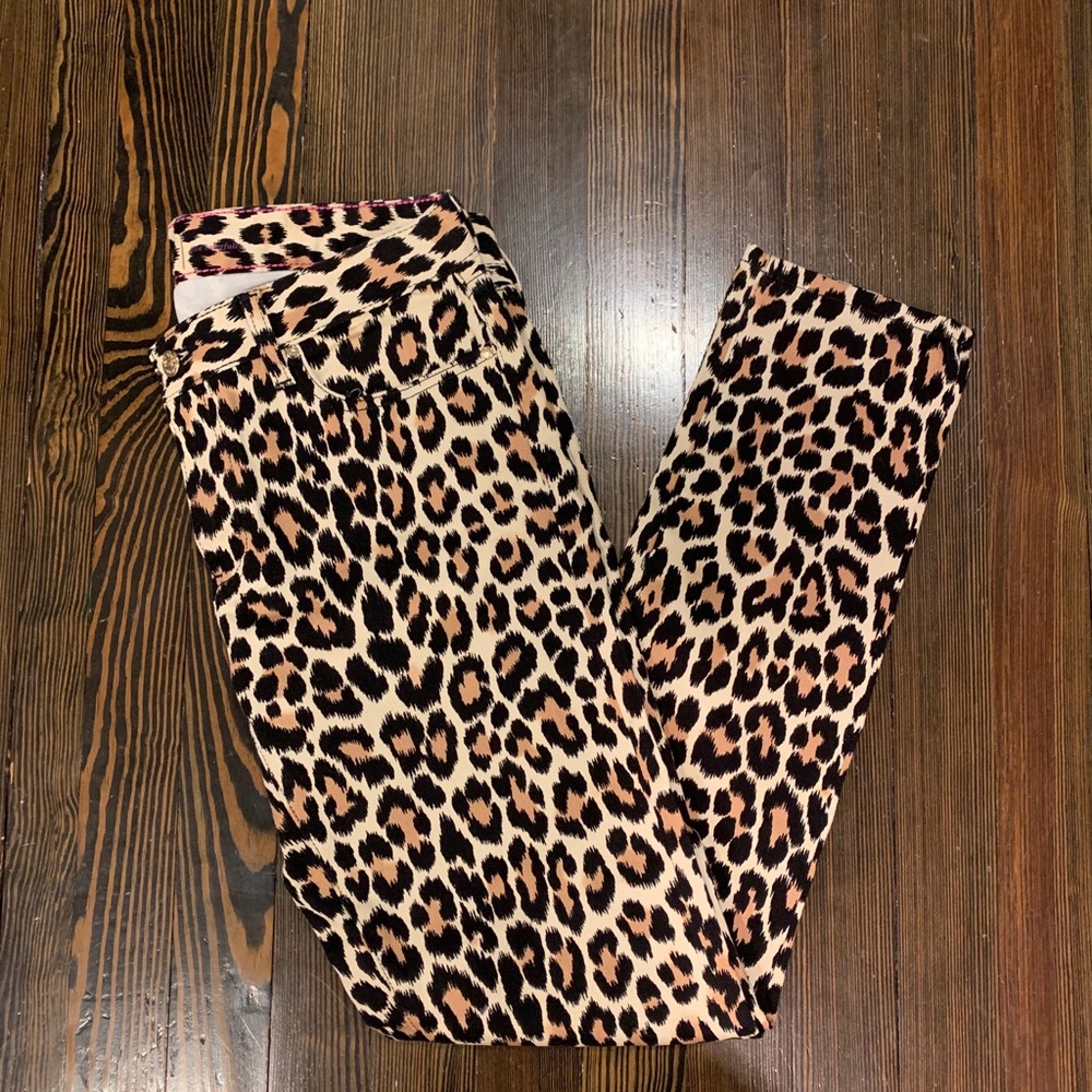 Kate Spade Brooke Street Leopard Jeans